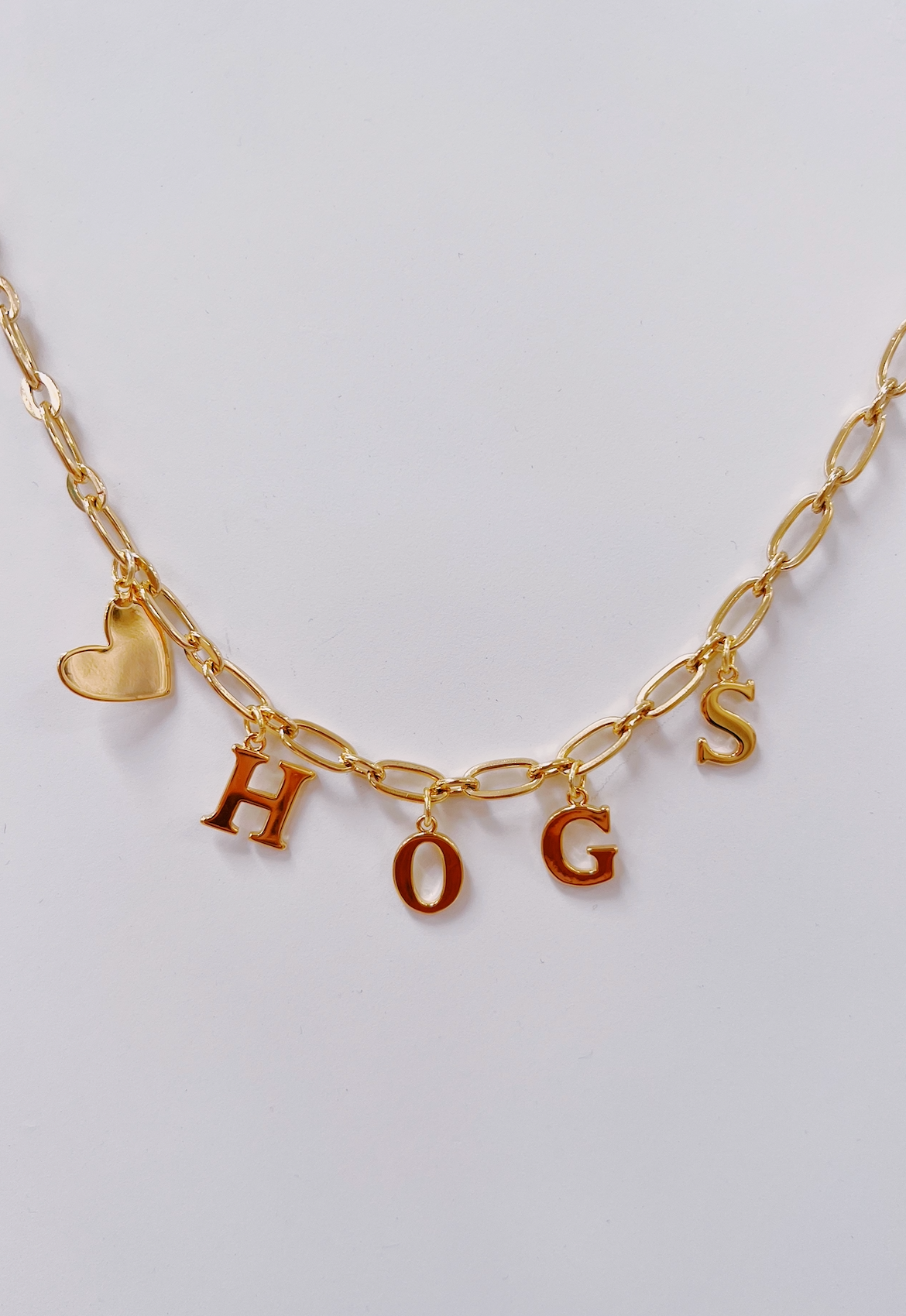 Hogs w/ Heart Necklace