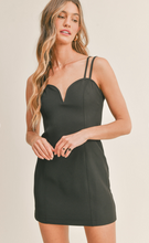 Load image into Gallery viewer, Lex Bodycon Dress Black